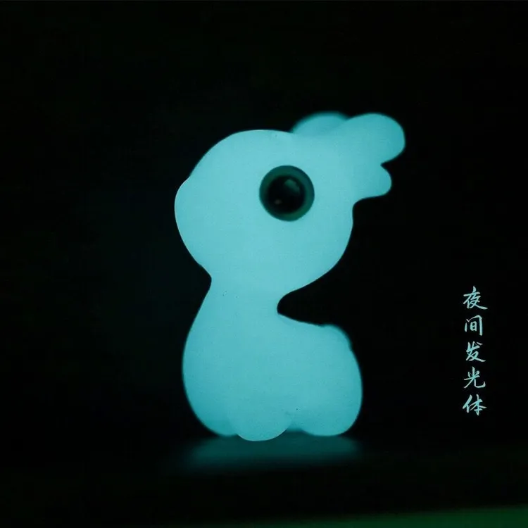 手机挂件一路有你发光夜光吊坠个性手工创意可爱小（迷鹿）