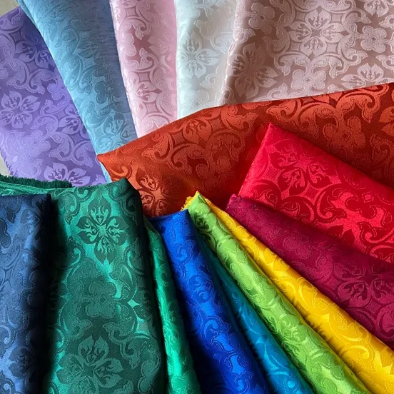 国风国潮织锦布料手工制作优选布料马甲马面裙民族风优质提花面料