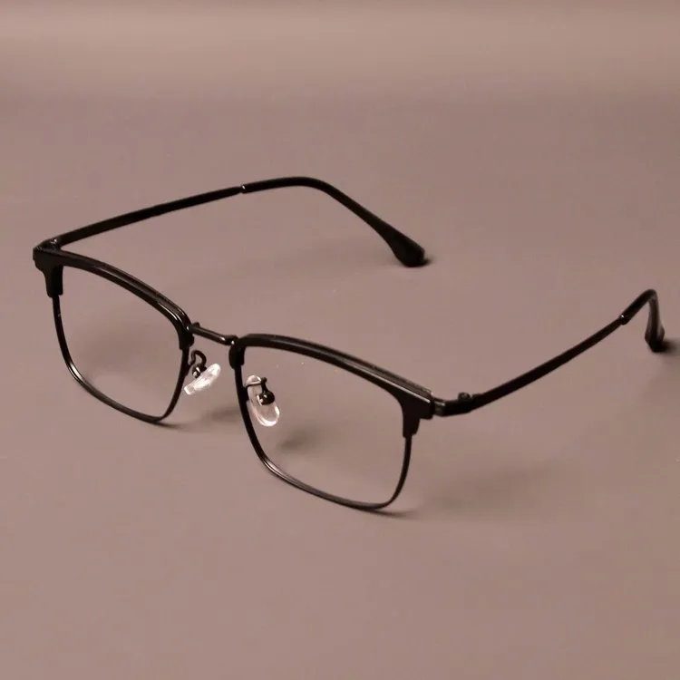 【黑武士】纯钛-纯黑哑光-眉线款眼镜-男女同款-高品质-高颜值-超轻