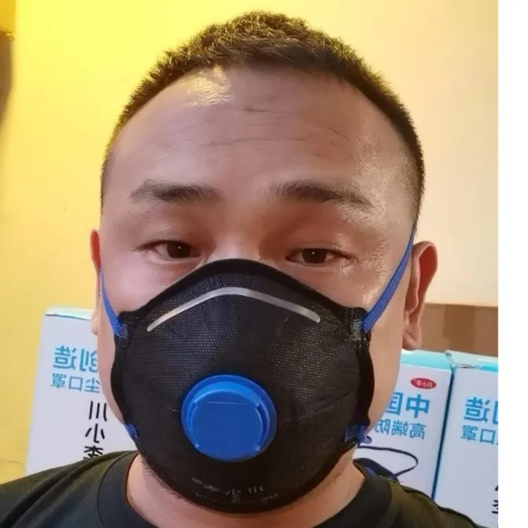 川小李正版川小李1号2022新款头戴式防尘口罩防油烟防异味电焊