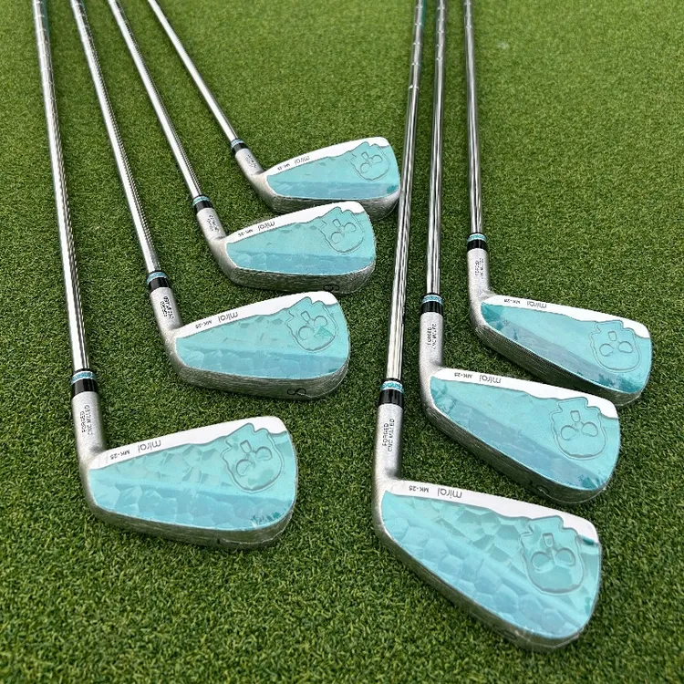 MIIAI潮牌 MK-25男士铁杆组4-P七支杆 杆身硬度可选配 软铁锻造