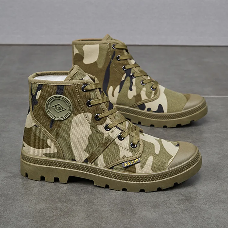 3522春季正品劳保鞋男防滑防臭高帮耐磨休闲单靴加绒保暖棉鞋