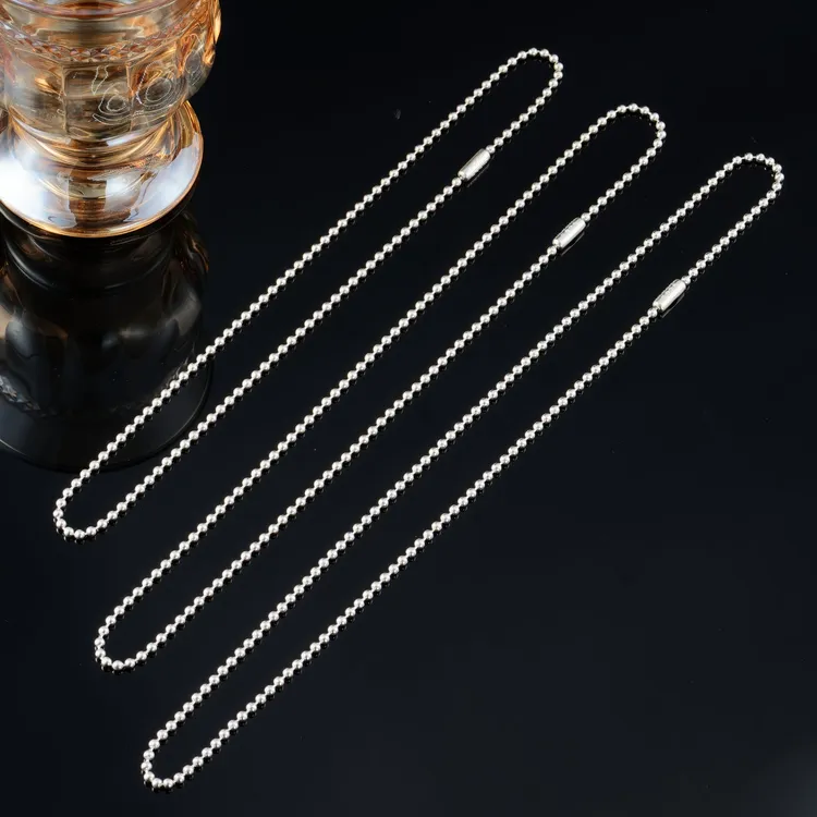 链子925银 WBLH乌巴拉花 细珠珠链 经典百搭时尚简约个性