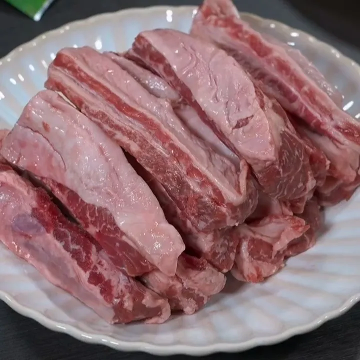 国产安格斯牛肋条清真4斤 清炖 红烧 烤肉 穿串烤肉新鲜食材