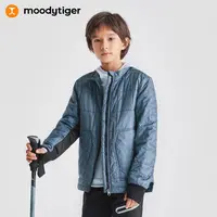 moodytiger【活动】儿童冬拼接梭织秋冬保暖外套【棉服合集】