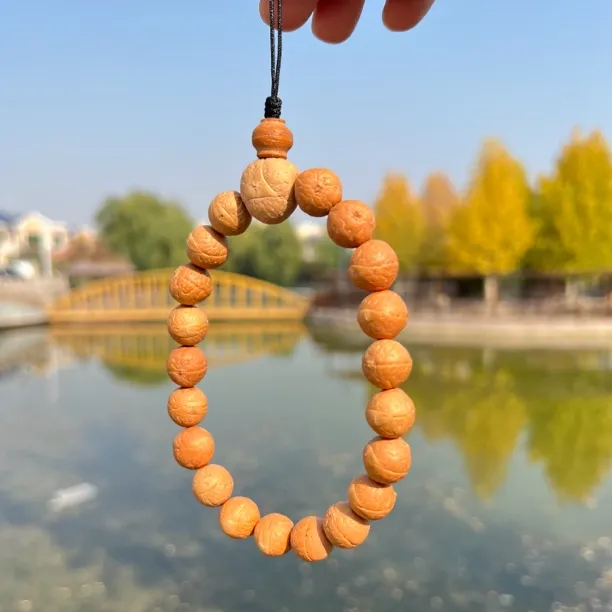 尼泊尔小凤眼菩提手串新籽12MM～15MM手持文玩手串