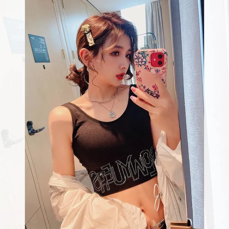 宠粉专属防走光聚拢吊带背心运动衣美背内搭外穿夏季打底上衣新款