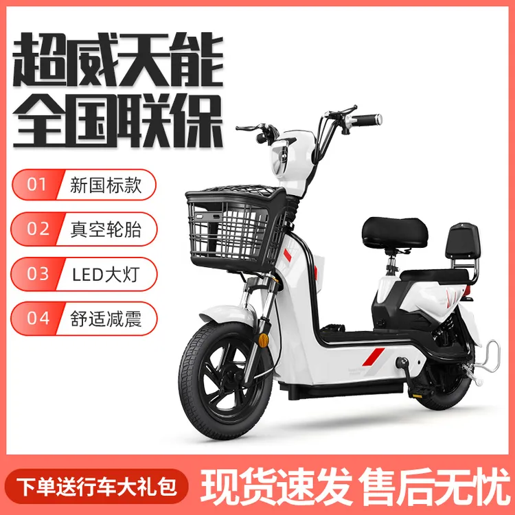 W2025新成人电动车整车加4块电池成人长续航电动车