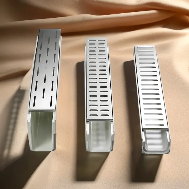 成品排水沟下水庭院厨房盖板u型槽地排水槽庭院排水水槽