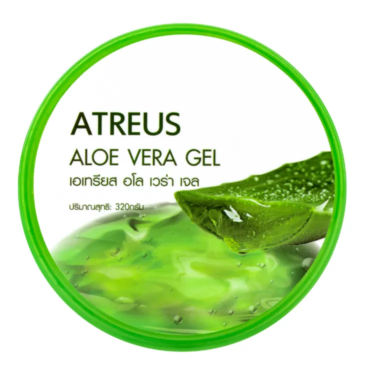 ATREUS 芦荟胶修护保湿晒后修护修护凝胶学生通用 拍一发二
