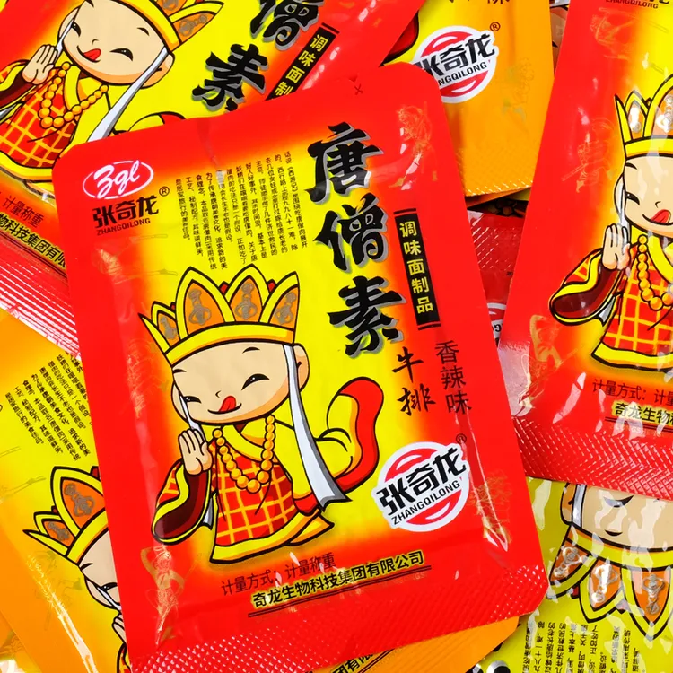 张奇龙【专属】唐僧肉辣片8090怀旧童年小零食