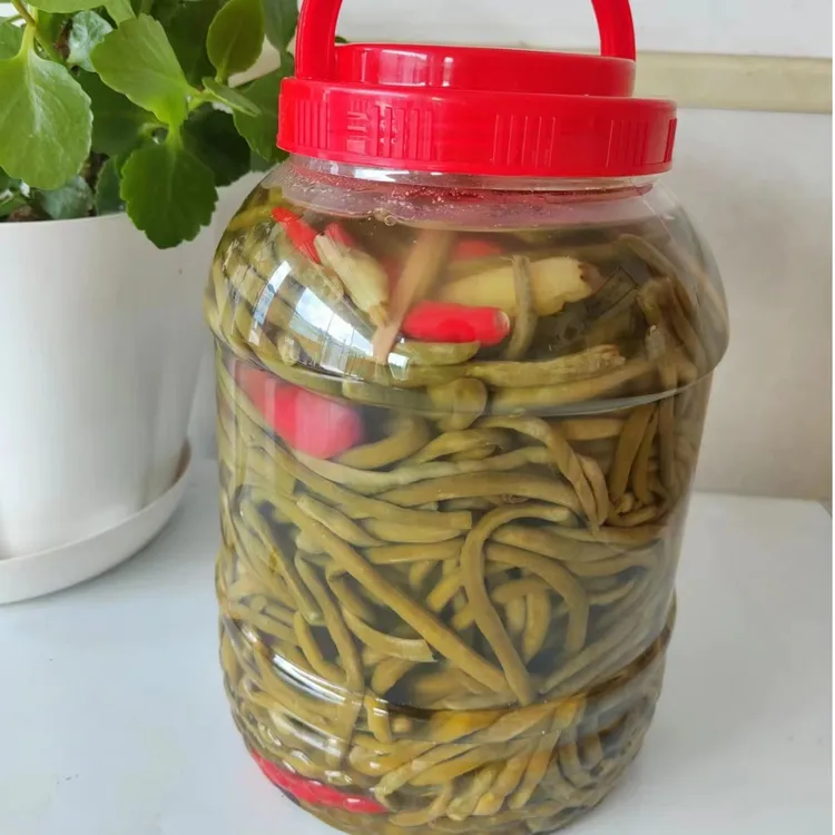 安徽大别山六安老家特产下饭小菜咸豇豆  酸豆角  腌豆角