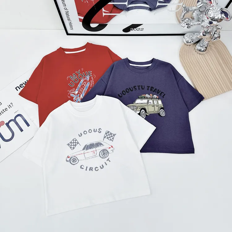 儿童夏短袖T恤夏季男童衣服夏装2024新款 D-HZ24594 悠悠童话童装