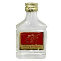 西凤酒45度小方瓶1996年-1998年产瓶装纯粮食45度125ml