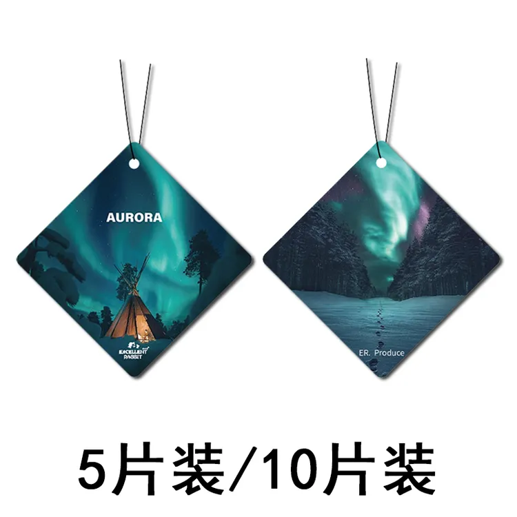 车载香片汽车香薰挂件车内用香水香氛邂逅桂花茉莉白茶海洋古龙味