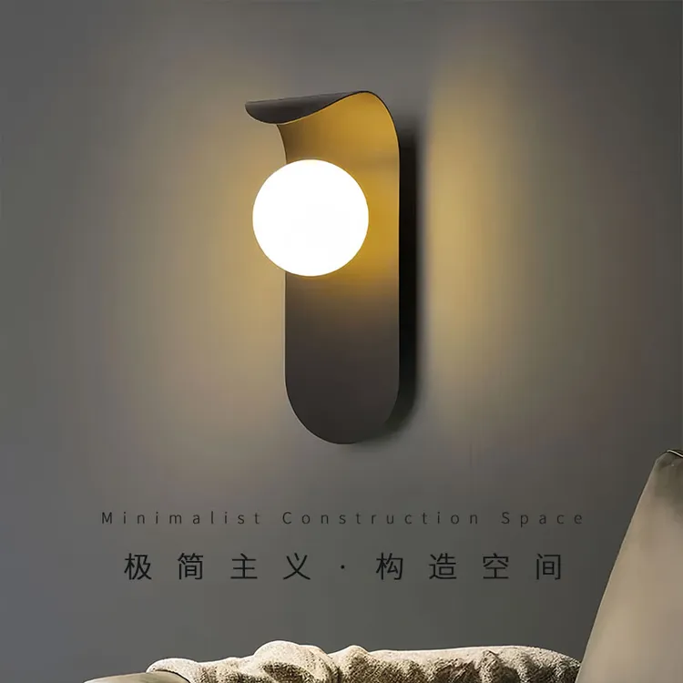 壁灯过道灯卧室灯床头灯现代简约客厅背景墙灯北欧轻奢创意走廊灯