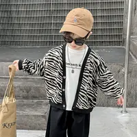 儿童装春秋季毛衣套装2024新款洋气男童酷帅三件套宝宝时髦三件套