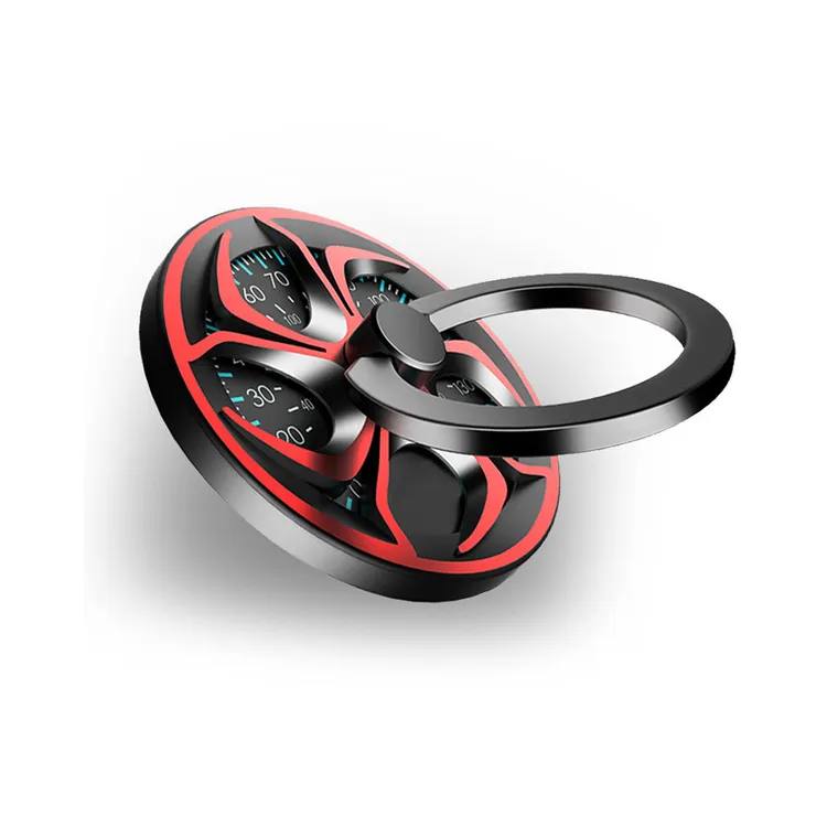 创意指尖陀螺手机指环扣个性强力男手指旋转陀螺创手机扣指环支架