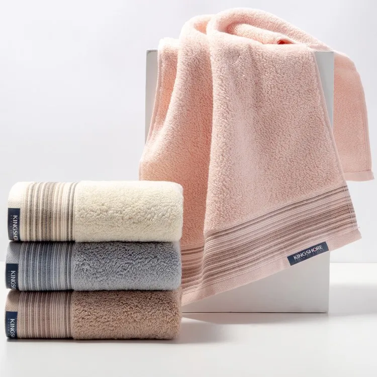 金号4A级纯棉抗菌毛巾抑菌独立包装全棉家用纯色成人情侣柔软