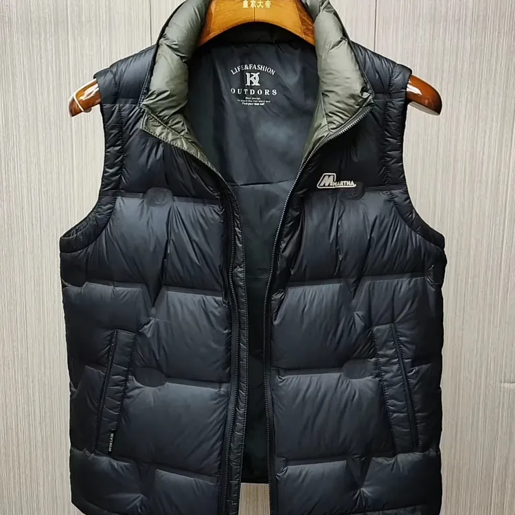 G168男士新款〔轻薄款品质休闲〕时尚百搭舒适保暖马甲外套轻薄潮流