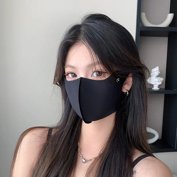 【护眼角冰丝面罩】夏天骑行防晒防护防尘防风透气面膜口罩显瘦一体