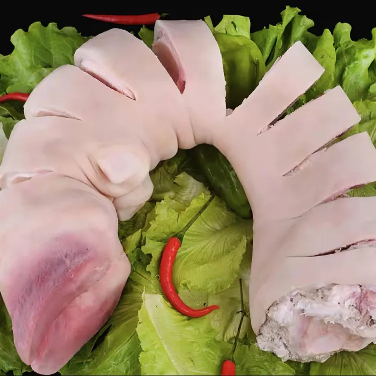 黄牛牛蹄3斤-12斤 带牛蹄筋 带骨髓 脱毛清理好切割后 速冻发货