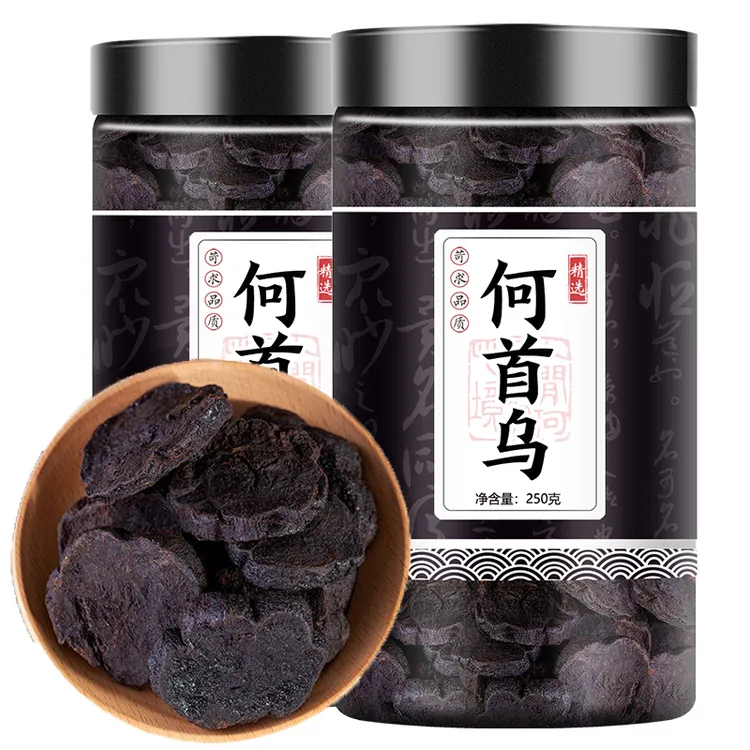 优质何首乌中药材250g  精选叶菜何首乌泡茶何首乌片优选食用