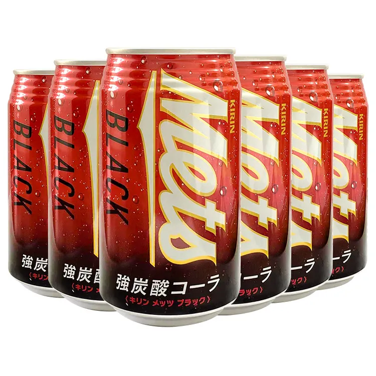 日本进口KIRIN麒麟可乐350ml/罐装强碳酸可乐味碳酸饮料