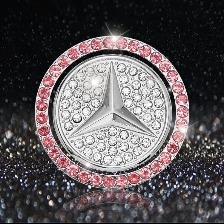 一键启动带钻车标装饰贴