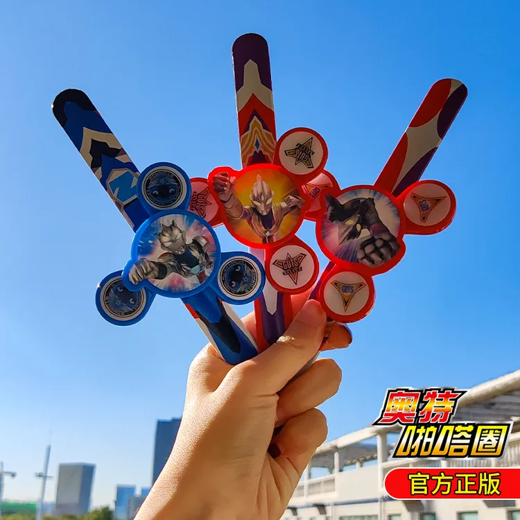 正版迪迦奥特曼手表儿童版啪嗒圈泽塔啪啪圈发光手环玩具男孩礼物