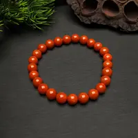 【送福珠宝】保山南红东山老矿料高货单圈7MM@T06477@