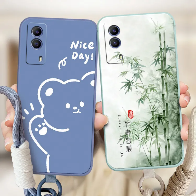 升级新款vivoy53s手机壳V2123A个性全包防摔时尚百搭男女通用网红