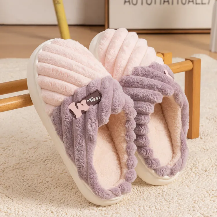 棉鞋女款棉拖厚底外穿女棉拖棉拖情侣棉拖女款秋冬拖鞋冬季