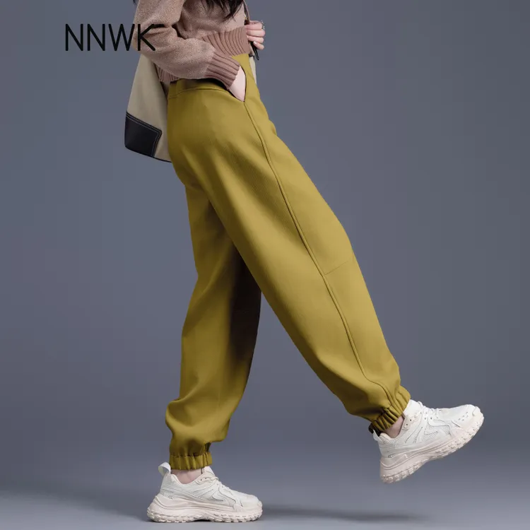 美式卫裤运动裤秋冬季2025新款哈伦裤长裤休闲裤宽松显瘦小个子