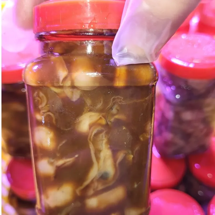 汕尾本港小蚝仔酱油蚝仔咸蚝仔解 新鲜腌制 450-500克/瓶