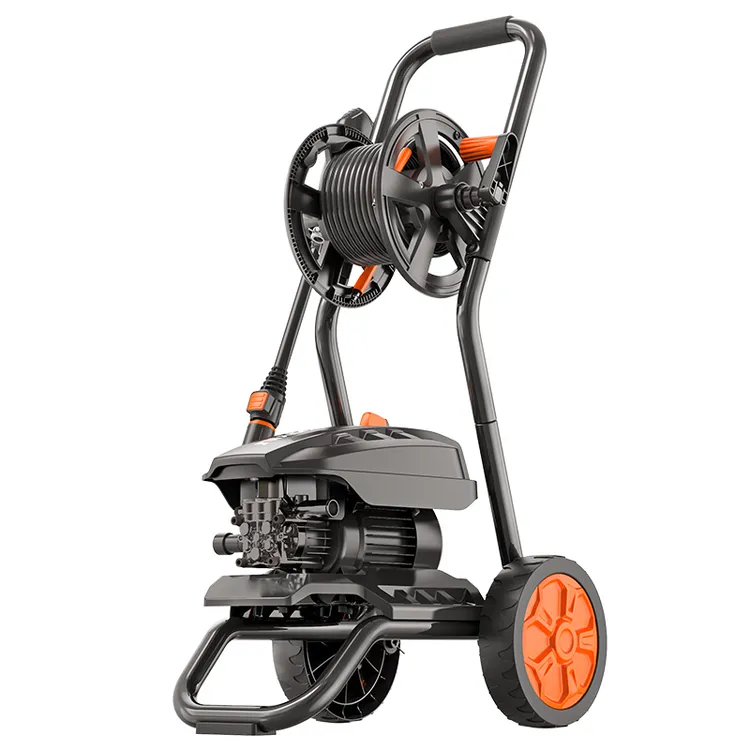 YILI/亿力5310机架推车式家用洗车机便捷高压防水耐用加大两用