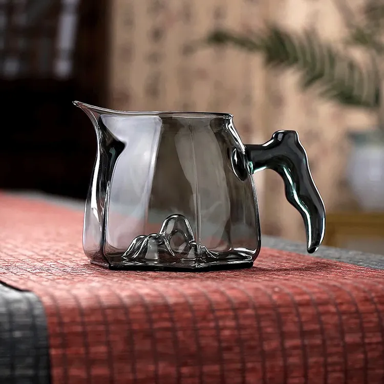 玻璃高档耐热观山公道杯手工加厚日式专用茶道公杯家用功夫茶具