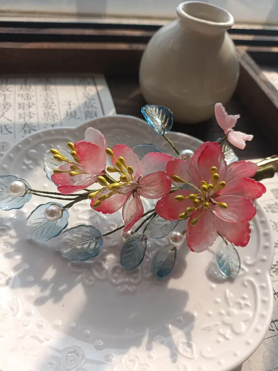 古风发簪手工饰品簪子发饰软簪日常百搭清新款简单大方国风服饰款