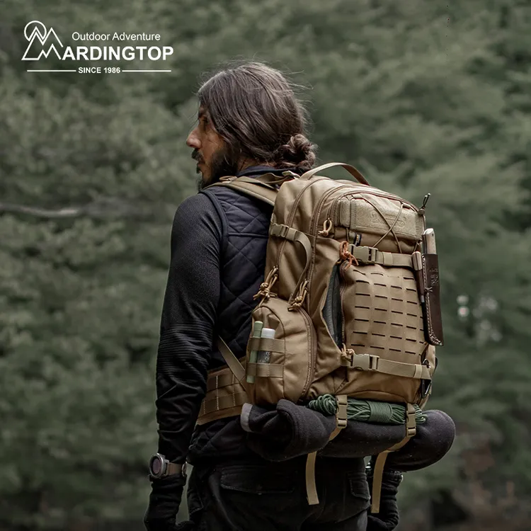 Mardingtop35升户外背包防泼水战术背包登山包露营徒步通勤双肩包