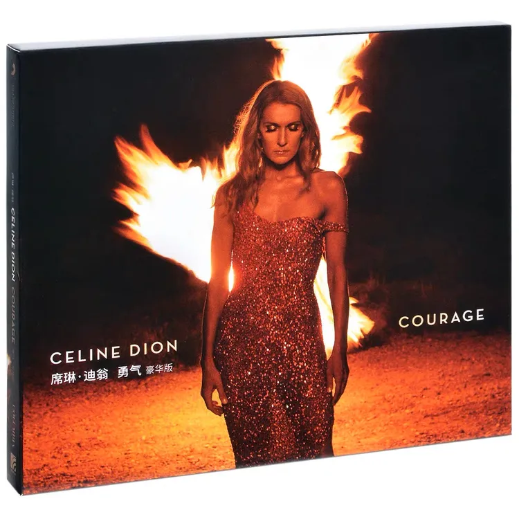 席琳迪翁《勇气COURAGE》豪华版CD 欧美流行专辑唱片 CELINE DION