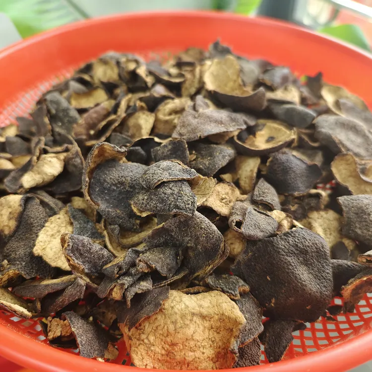 ［陈皮］新鲜晒干平时可以泡茶泡水煲汤
