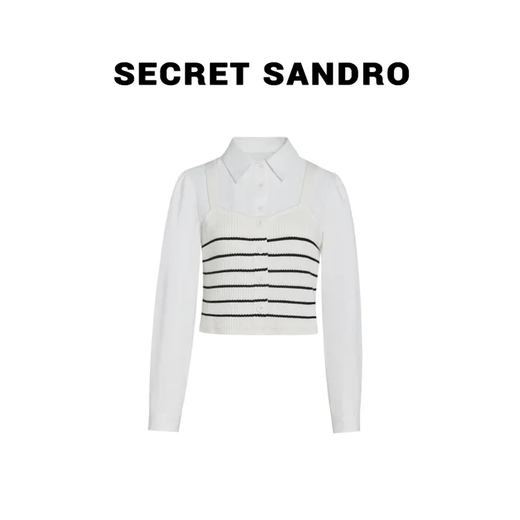 【白茶】【多娜&Secret Sandro粉丝专享】毛衫 S64213229N