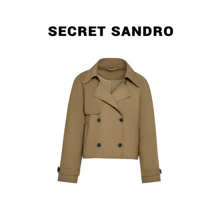 【高端线】【多娜&Secret Sandro粉丝专享】风衣 F64293067N