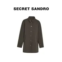 【英伦风】【多娜&Secret Sandro粉丝专享】风衣 F64213326N