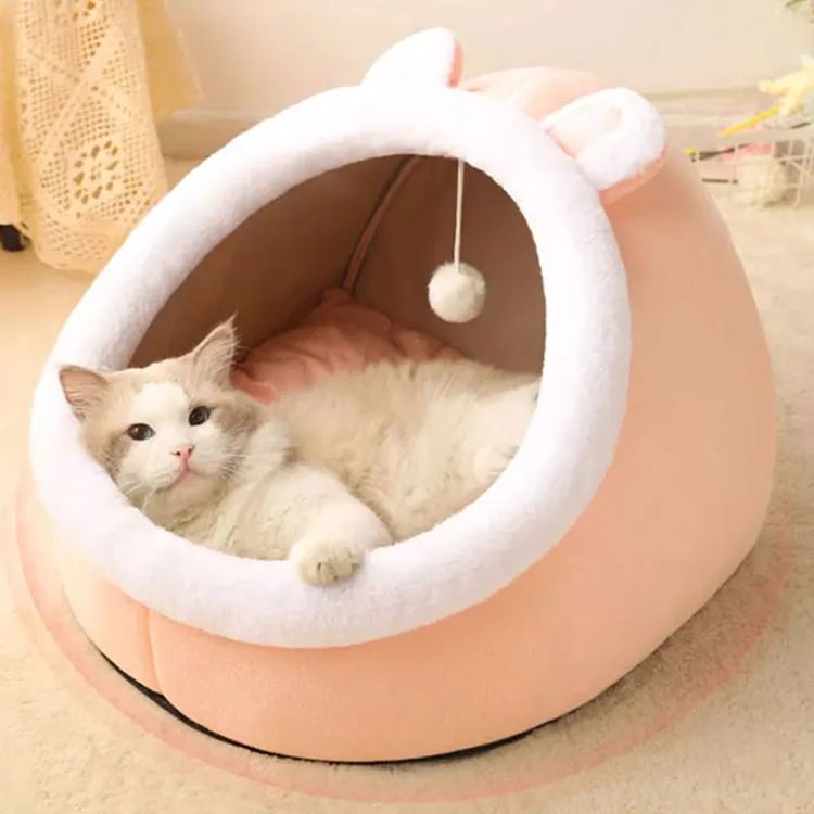 猫窝四季通用猫屋冬季保暖封闭式猫咪房子幼猫小猫床夏天夏季狗窝