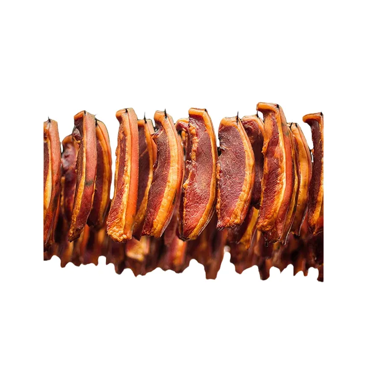 四川传统工艺烟熏后腿腊肉真空包装