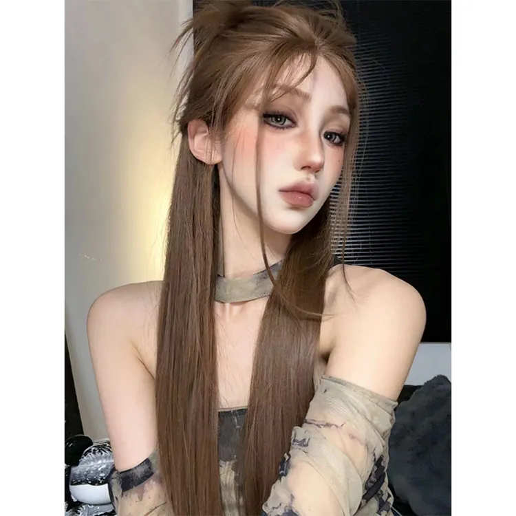 Pippi专属【富家小姐】假发女秋冬经典发色显白气质自然整顶假发