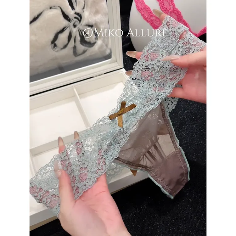 【法式茶歇】法式浪漫性感蕾丝内裤女