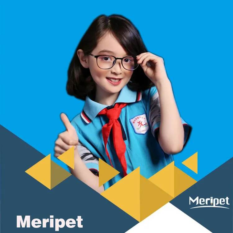 Meripet护目眼镜儿童超轻蓝光防辐射护眼韩版学生时尚