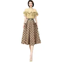 【芙娜妮轻奢】国内设计师品牌秋季时尚名媛轻奢上衣F2321306A